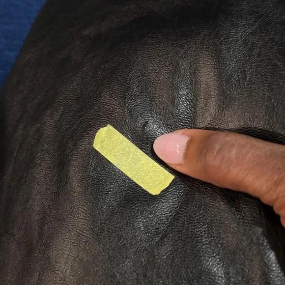 Anthropology X Pilcro Faux-Leather Hooded Jacket - Picture 10 of 11